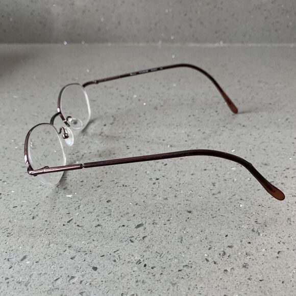Diplomat Eyeglasses Frames ONLY D2007 Titanium Size 48 19 140 Made in Japan main image 6